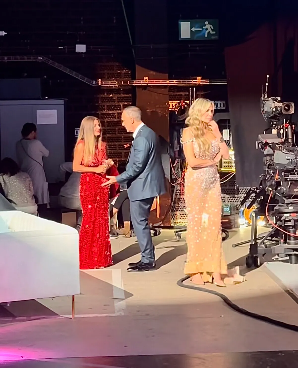 Sonia Monroy y Yola Berrocal discutiendo en '¡De viernes!'