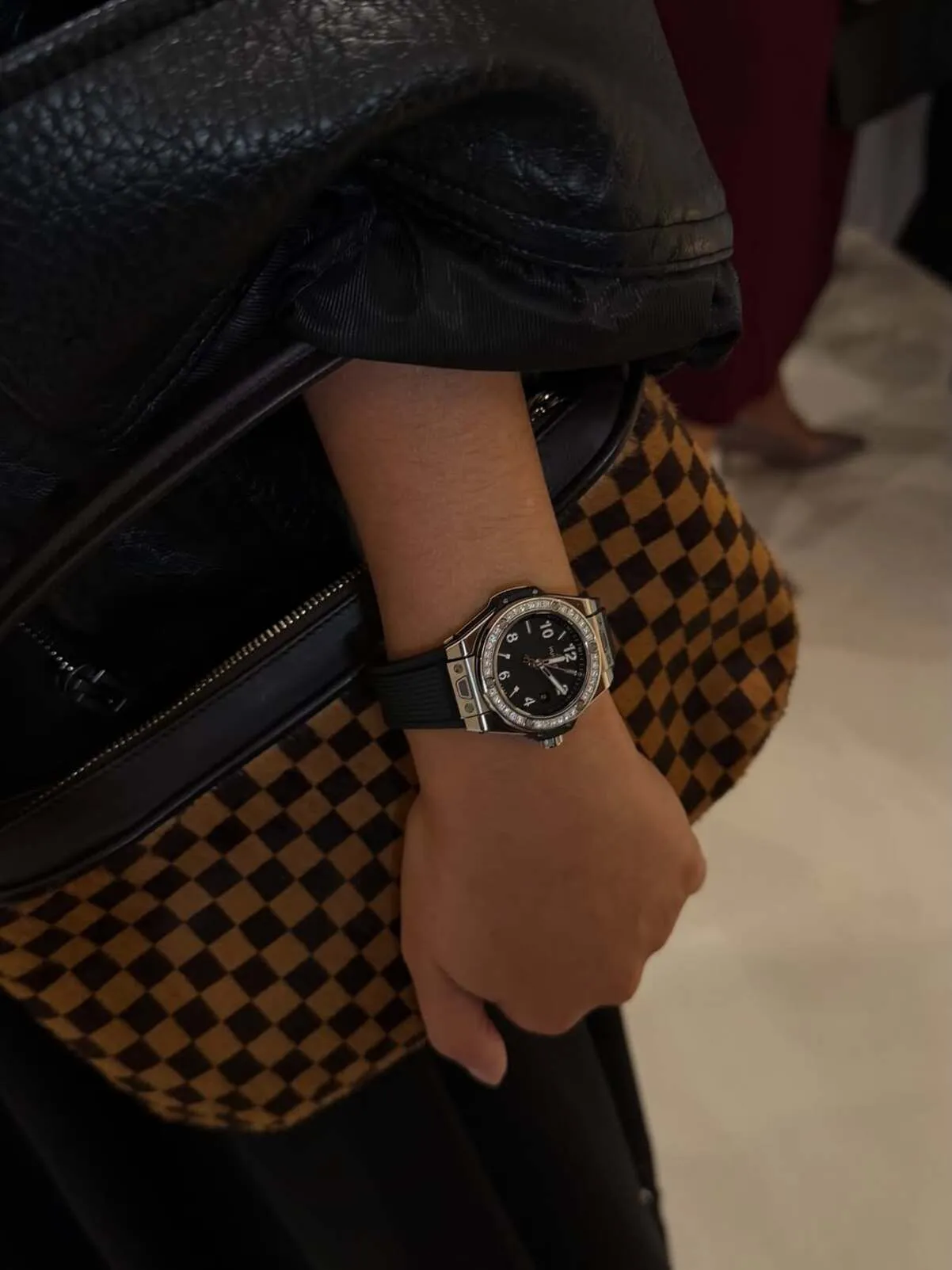 Victoria Federica con un reloj Hublot. Redes sociales.