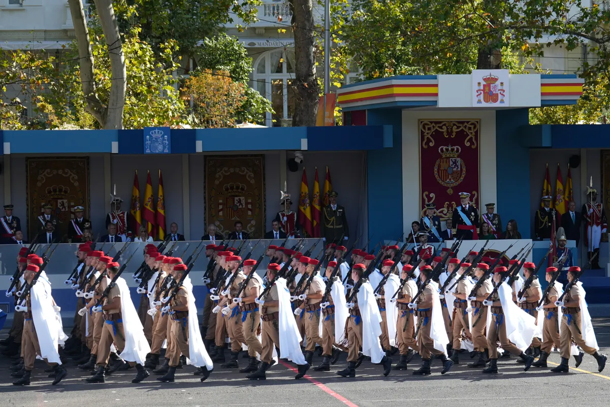 Desfile militar de las Fuerzas Armadas