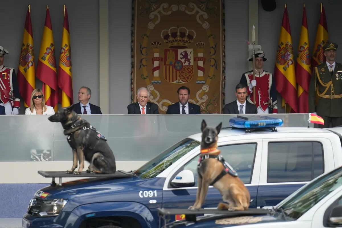 Desfile militar de las Fuerzas Armadas
