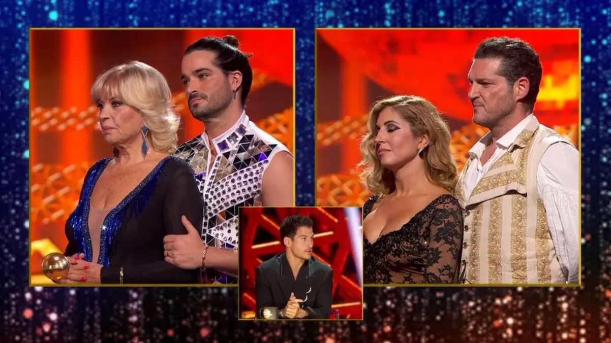 El momento de las votaciones en 'Bailando con las estrellas'