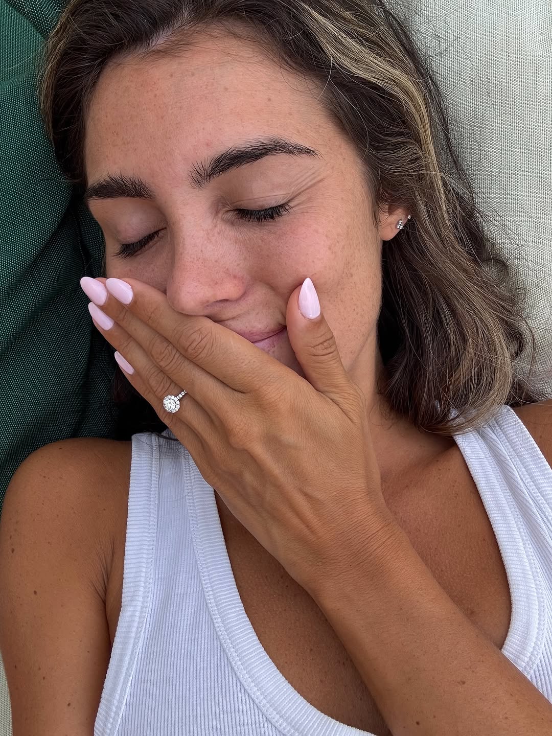 Anna Ferrer, hija de Paz Padilla: las fotos inéditas de su pedida de mano en Menorca