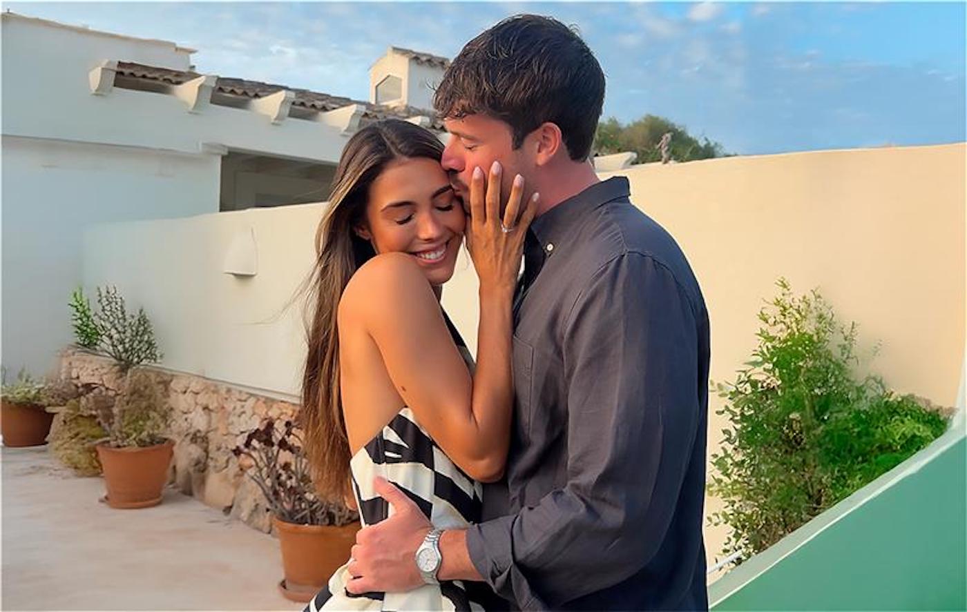 Anna Ferrer, hija de Paz Padilla: las fotos inéditas de su pedida de mano en Menorca