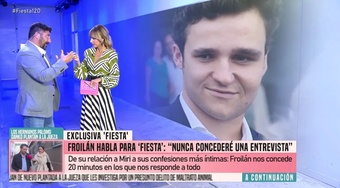 Sergio Garrido ha hablado con Froilán para 'Fiesta'.