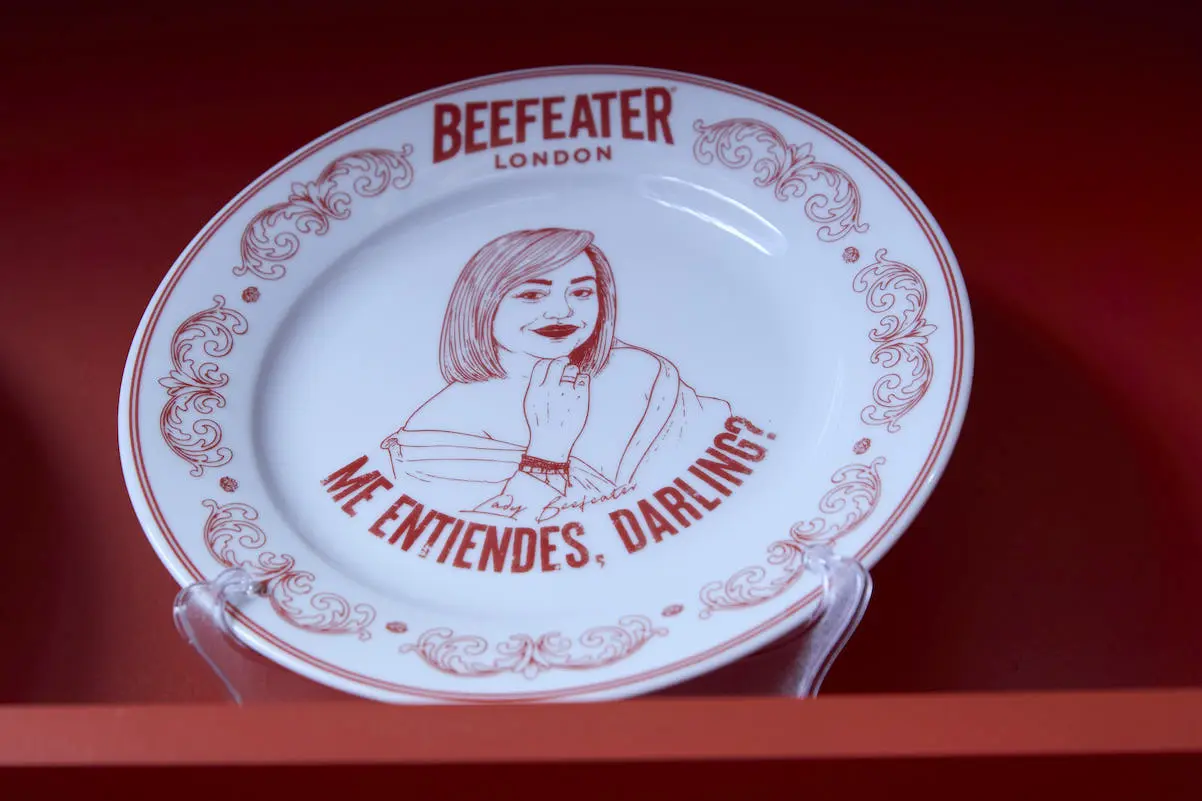 Belén Esteban Lady Beefeater