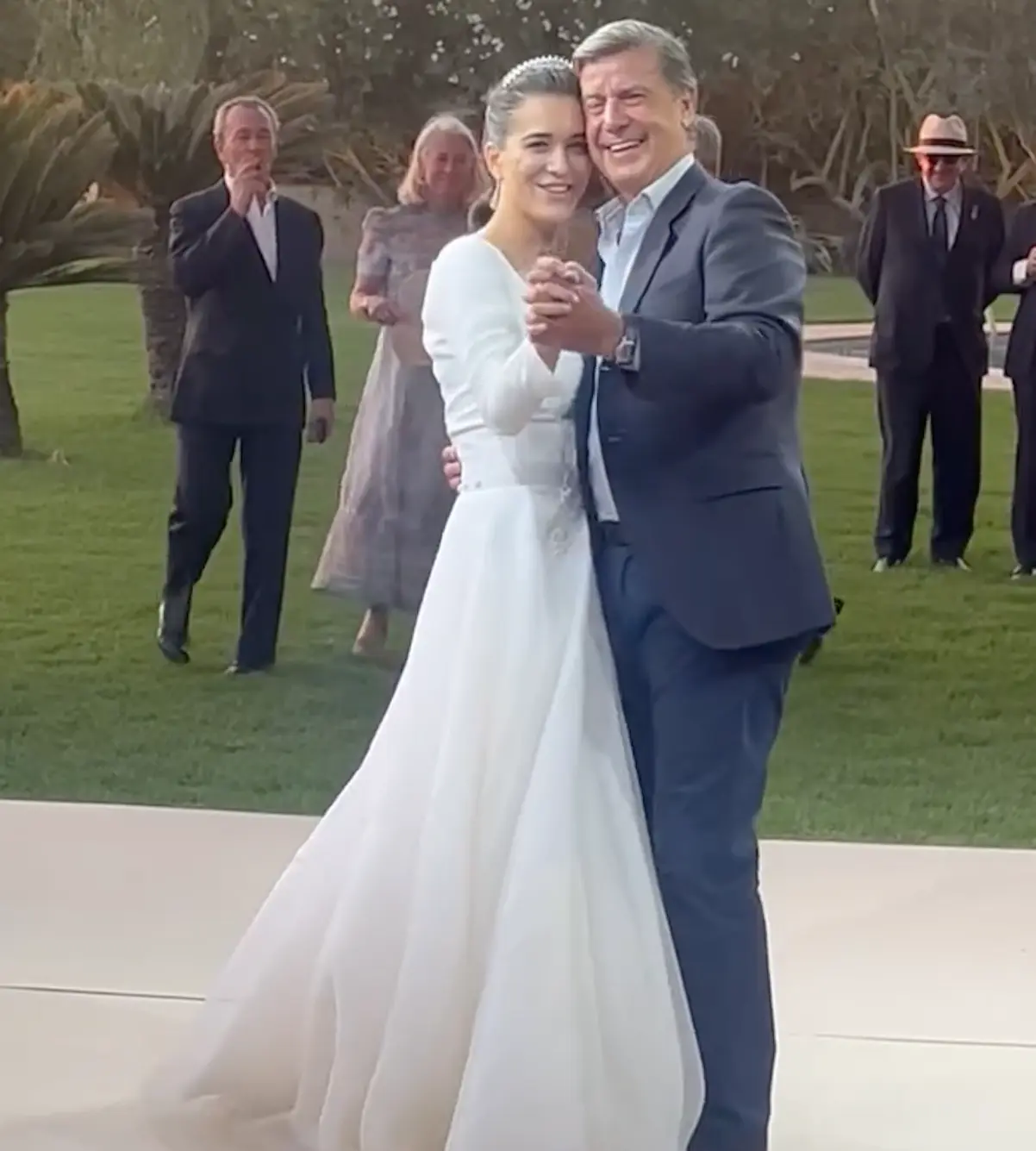 Baile novios Cayetano y Bárbara