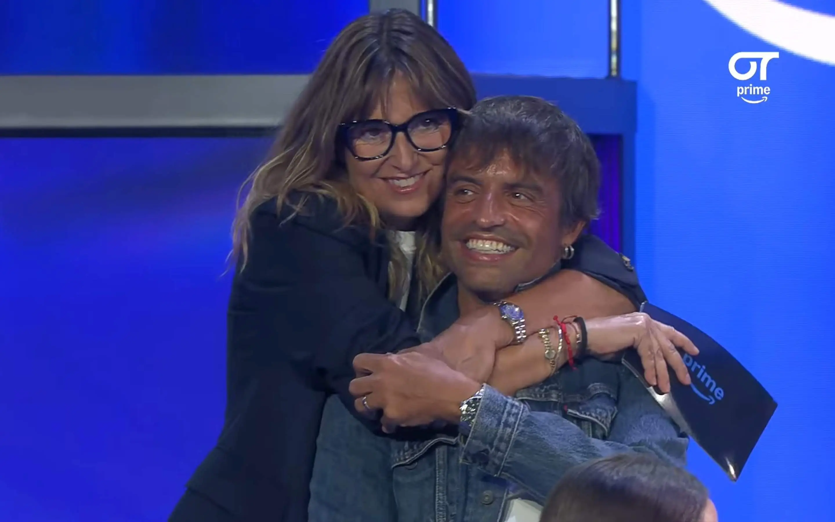 Noemí Galera y Manu Guix, antes, en 'Operación Triunfo 2001'.