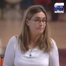 Noemí Galera y Manu Guix, antes, en 'Operación Triunfo 2001'.