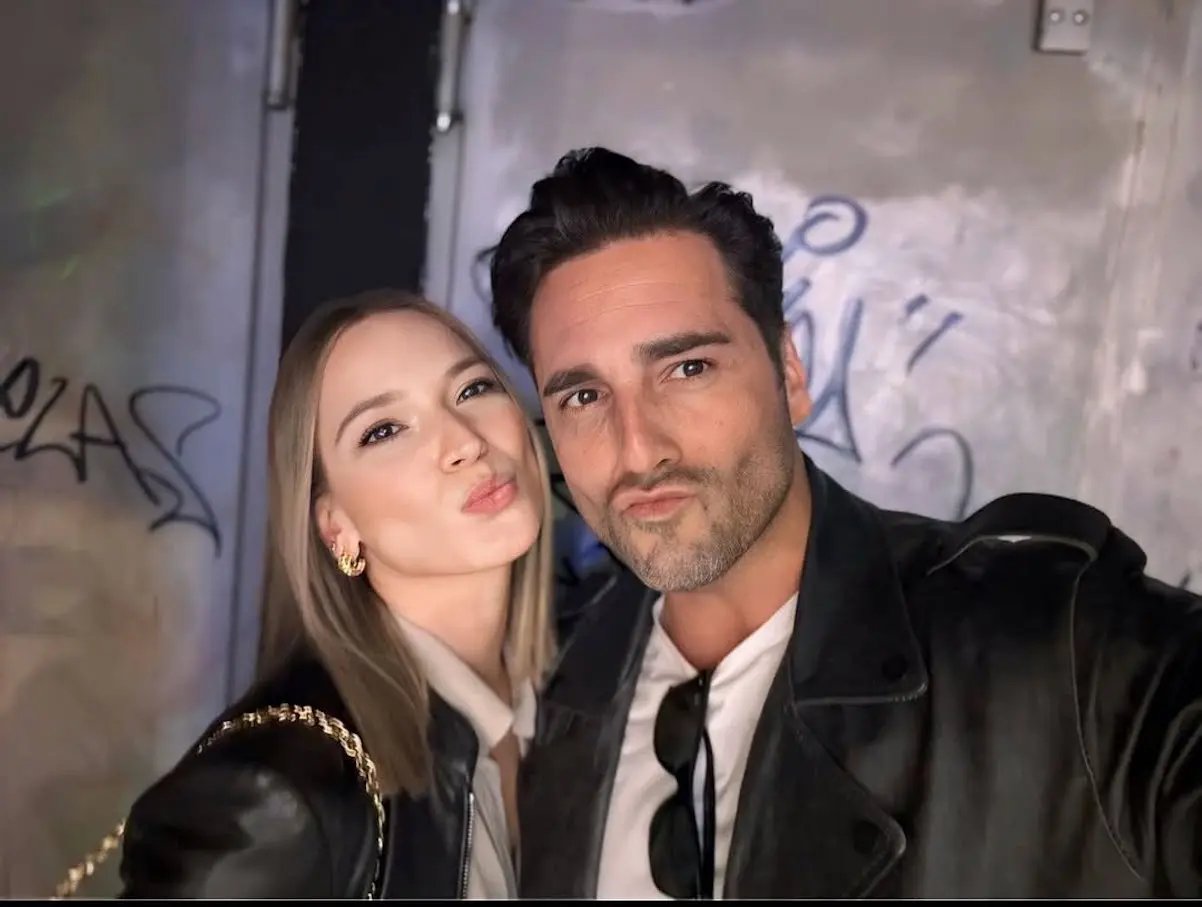 David Bustamante con su novia Yana Olina