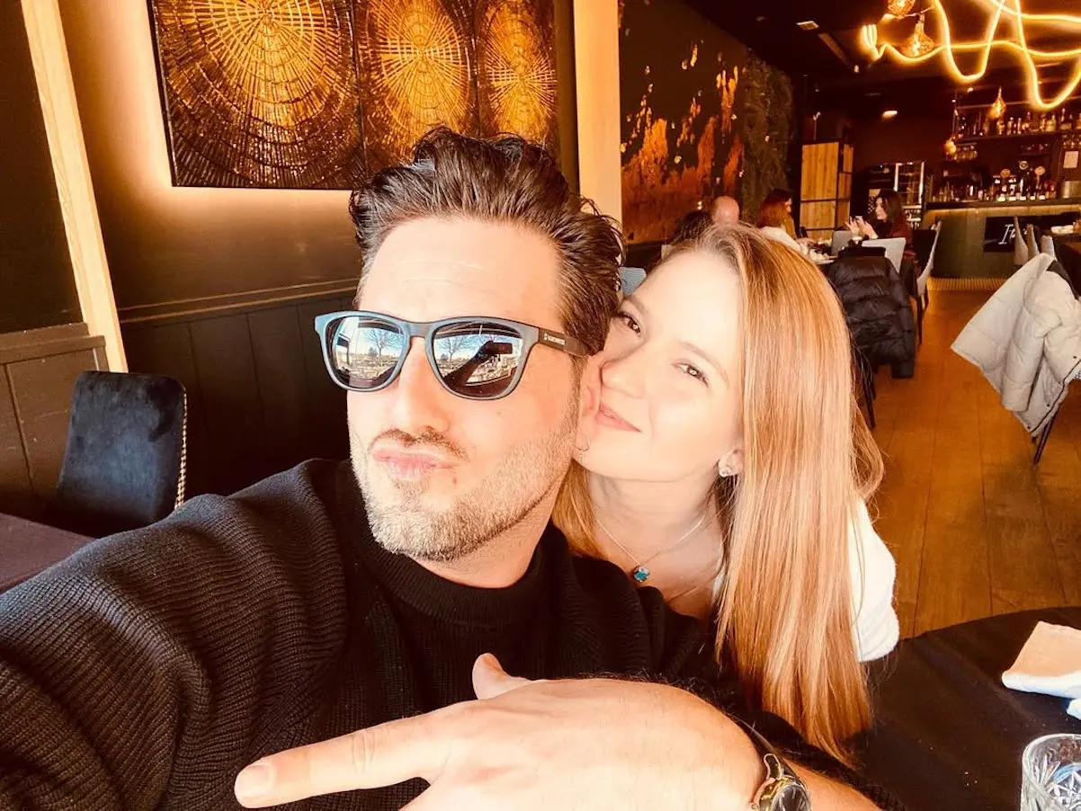 David Bustamante con su novia Yana Olina