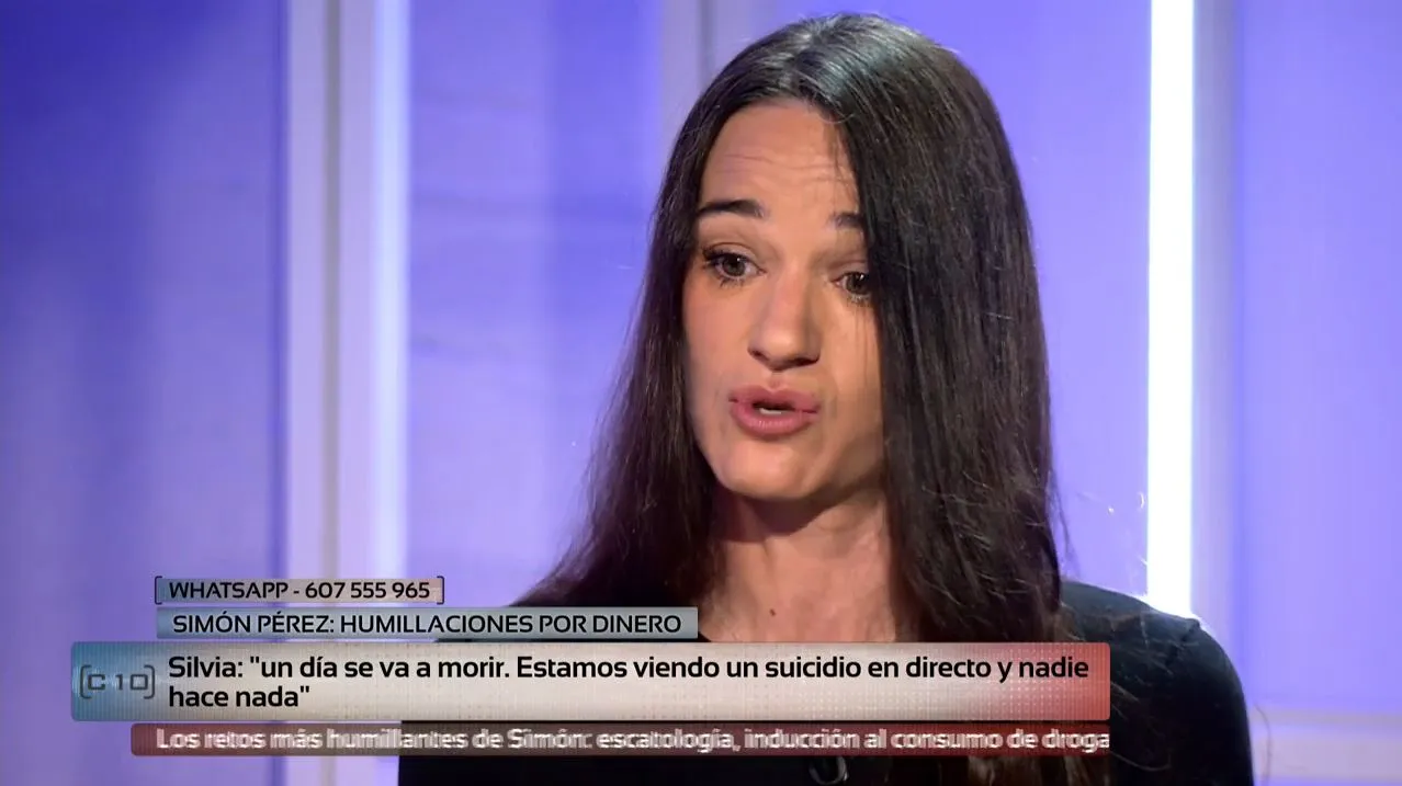 Silvia Charro en el programa 'Código 10'.