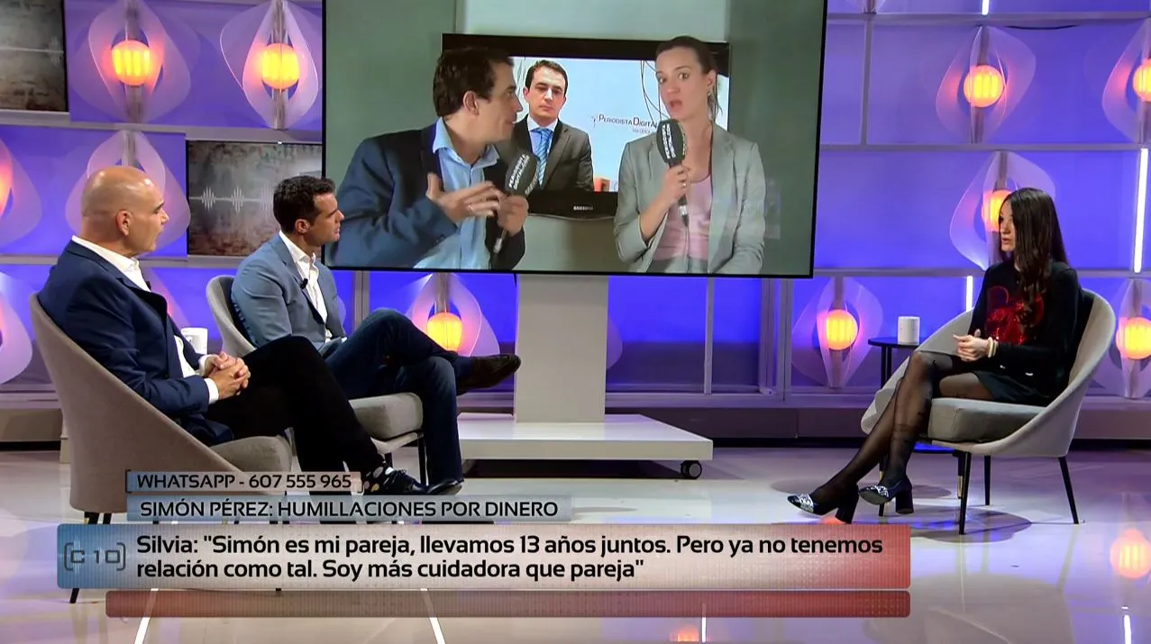 Silvia Charro en el programa 'Código 10'.