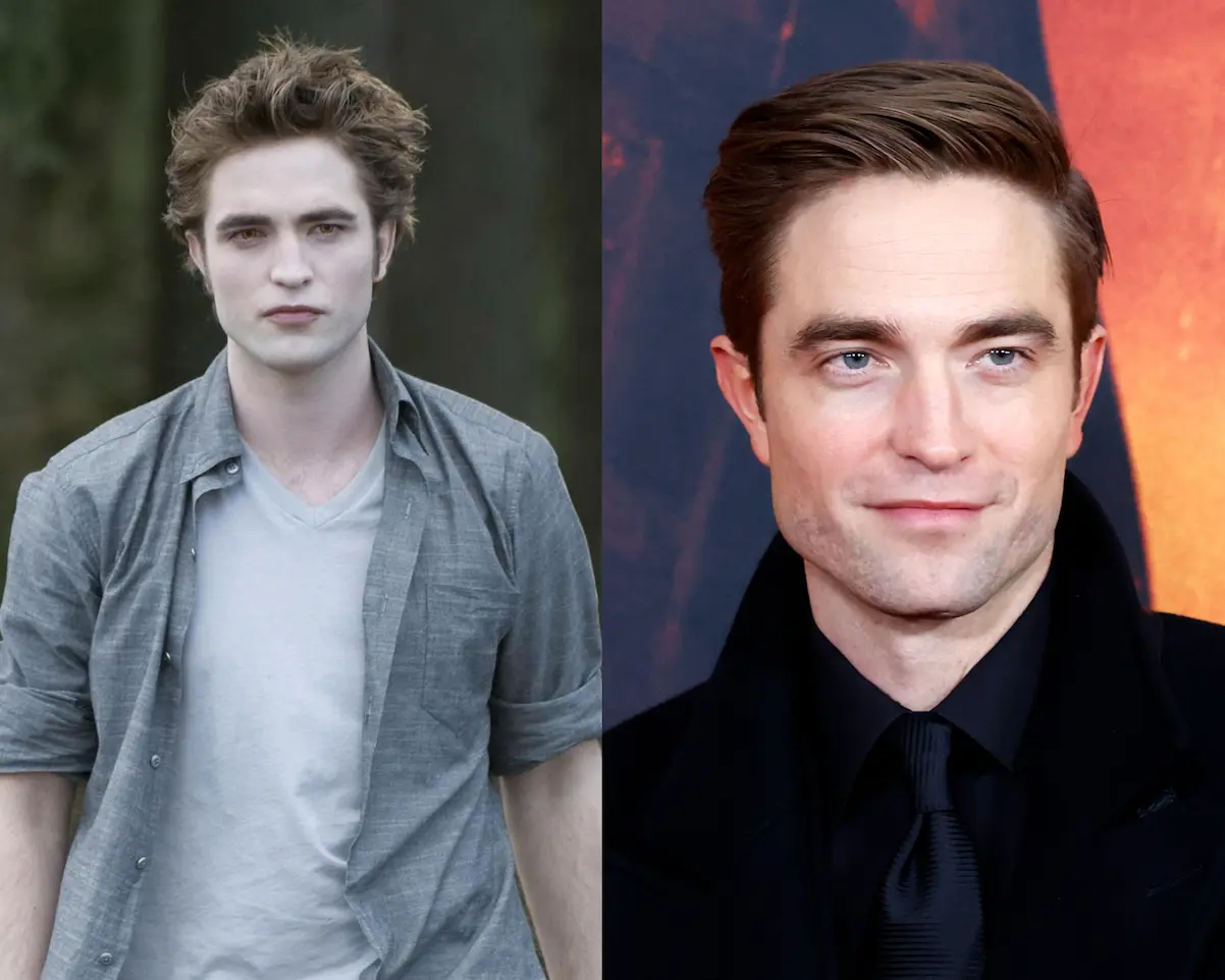 Robert Pattinson antes y ahora