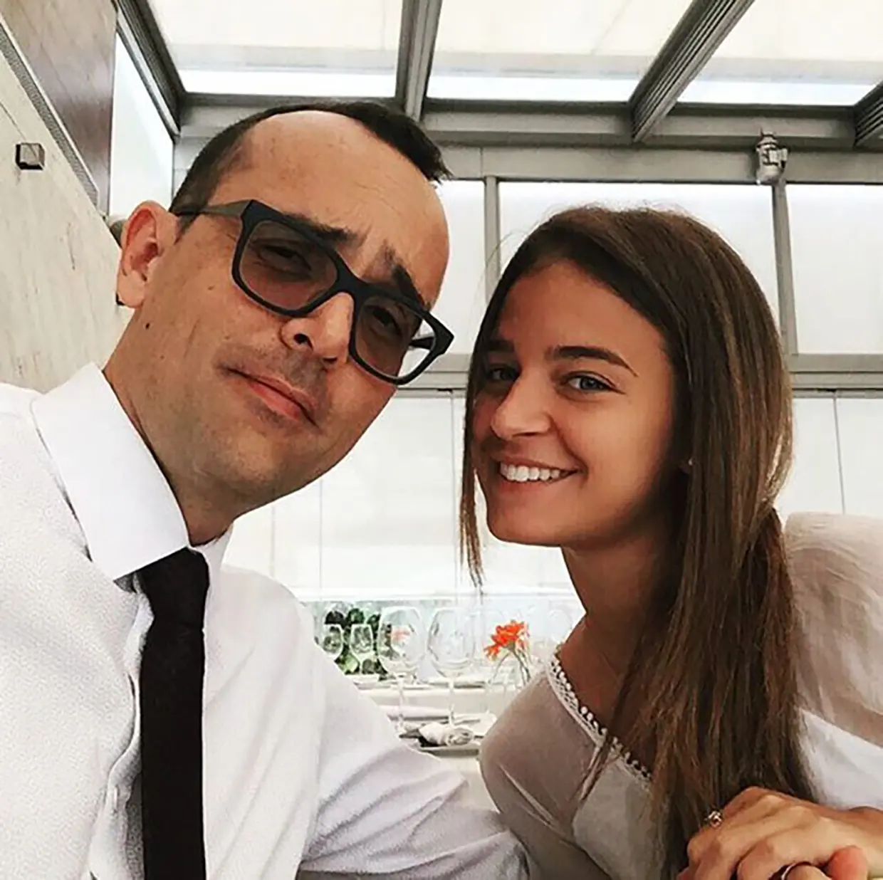 Laura Escanes y Risto Mejide