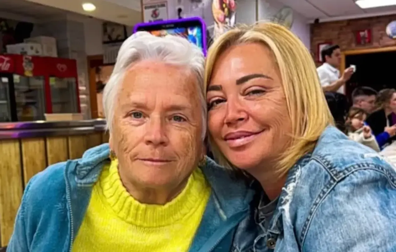 Belén Esteban y su madre, Carmen Menéndez.