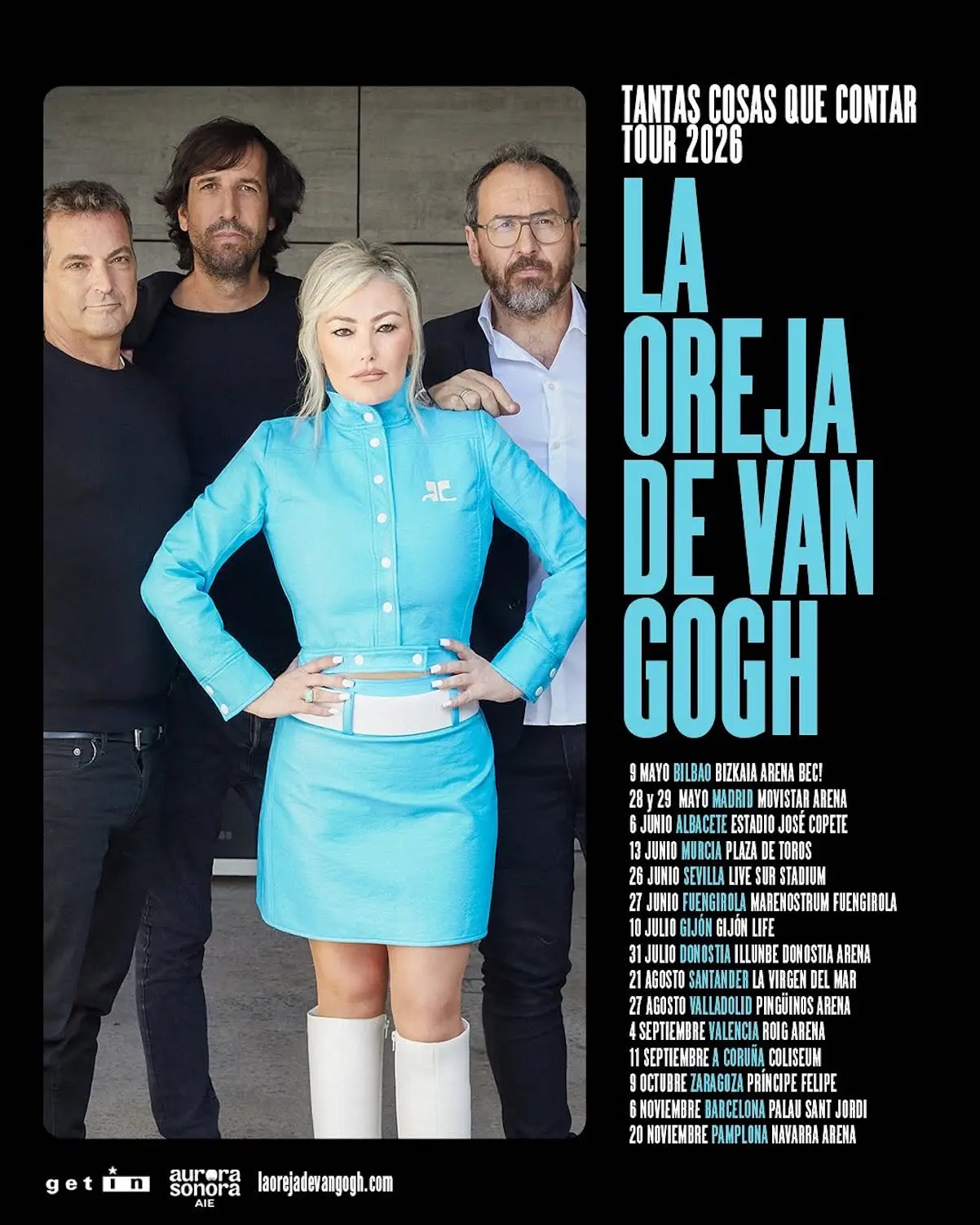 La Oreja de Van Gogh Gira 2026