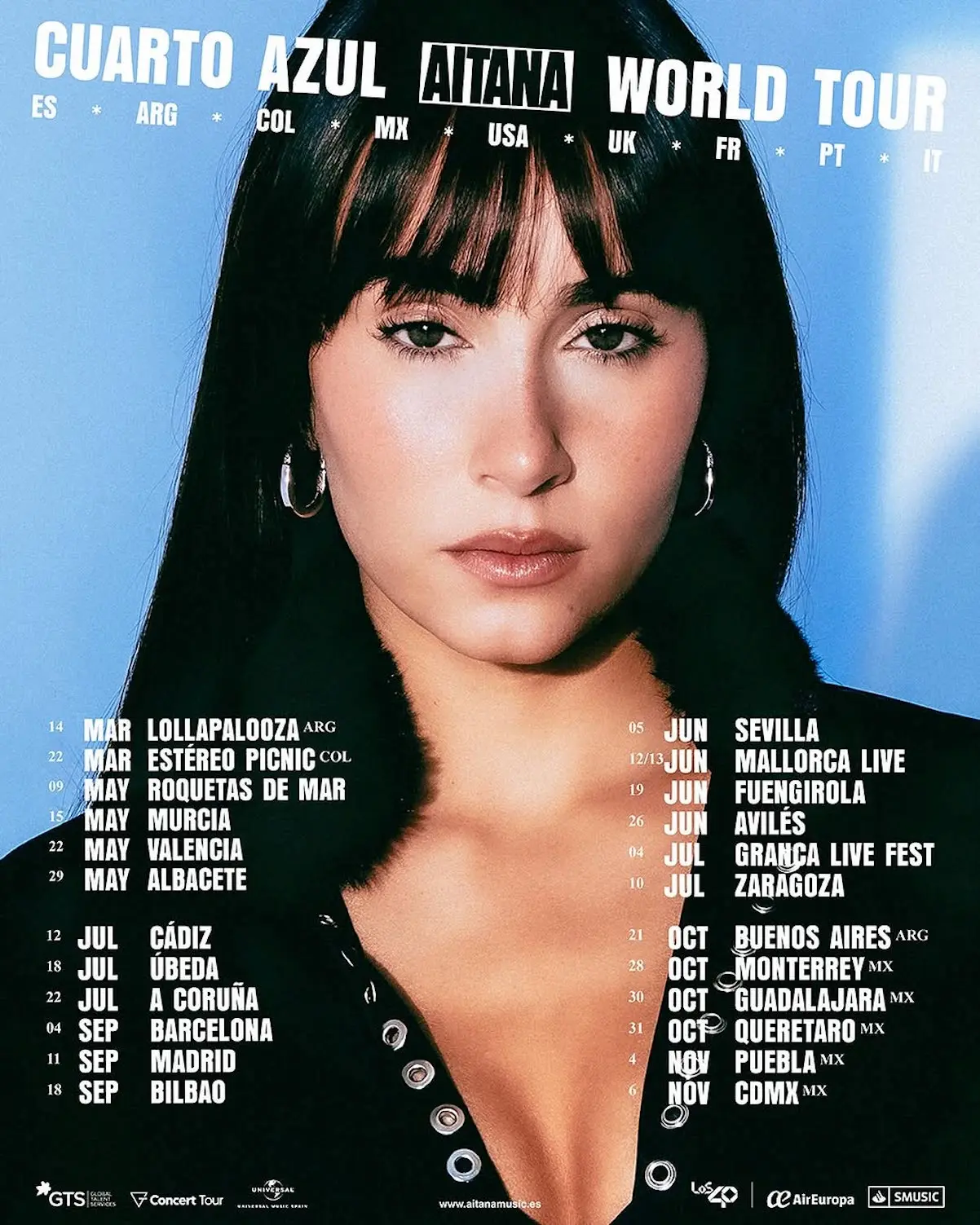 Gira Conciertos 2026 Aitana