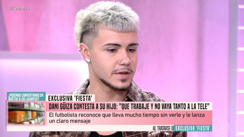 Dani Güiza, ex de Nuria Bermúdez, explota contra su hijo Cristian: "Que trabaje y no vaya tanto a la tele"