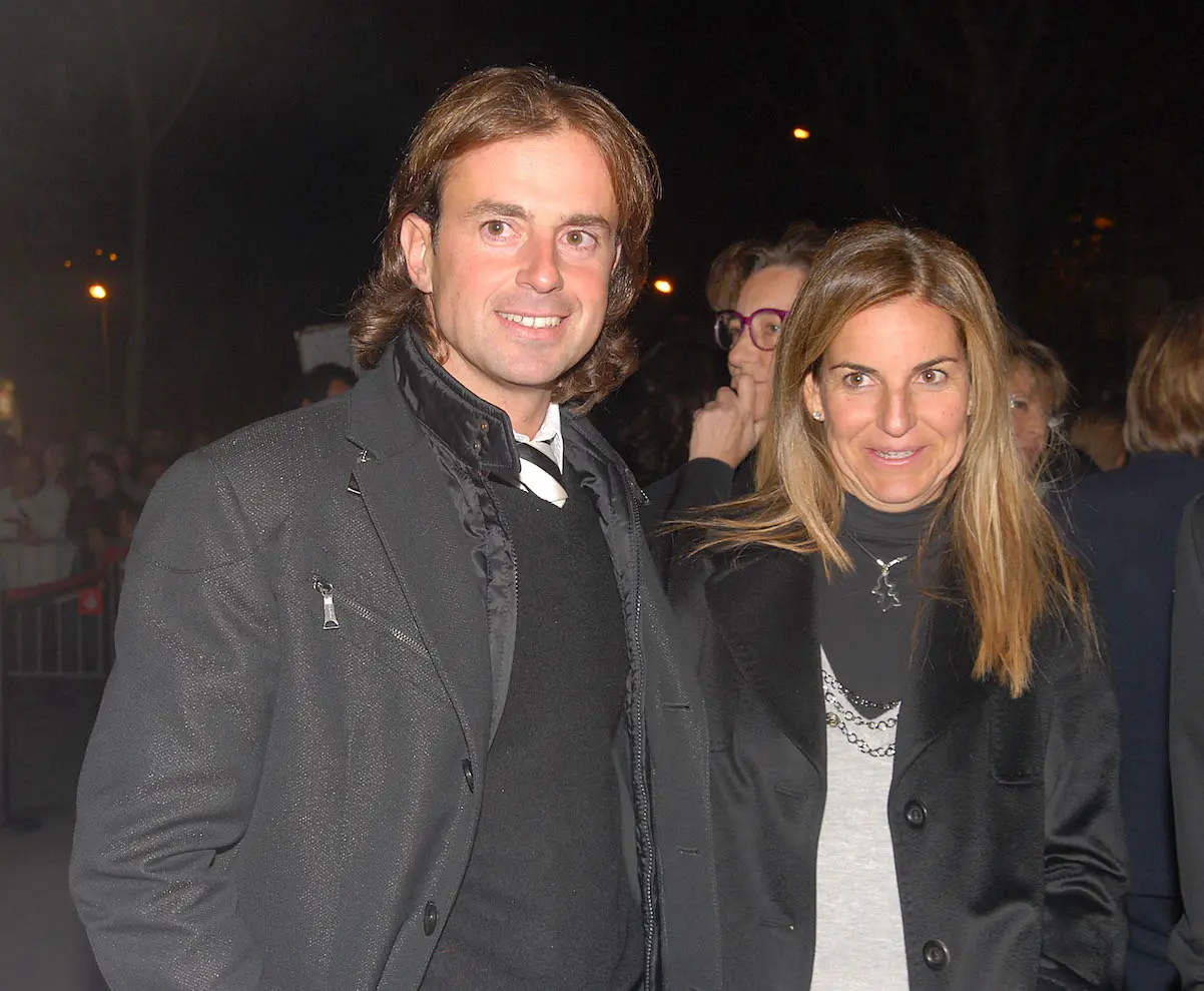 Josep Santacana y Arantxa Sánchez-Vicario