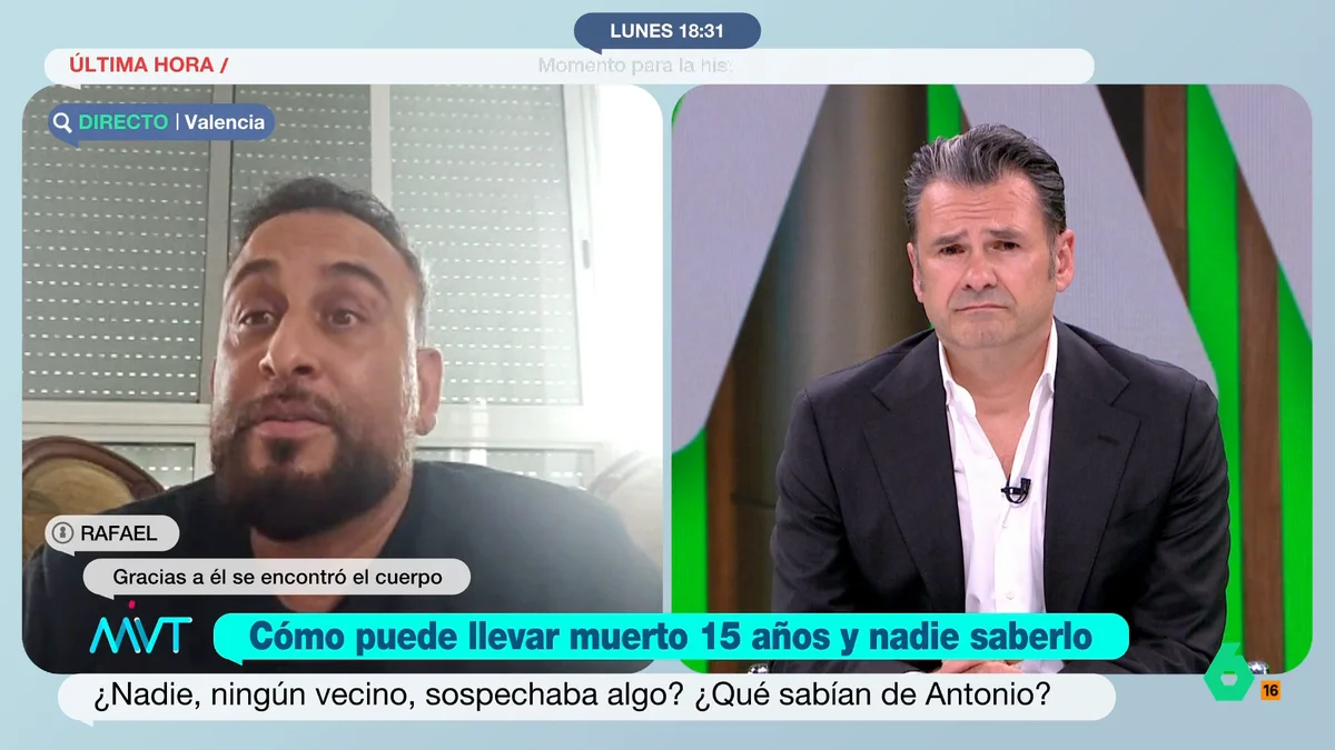 Hombre muerto Valencia 15 años
