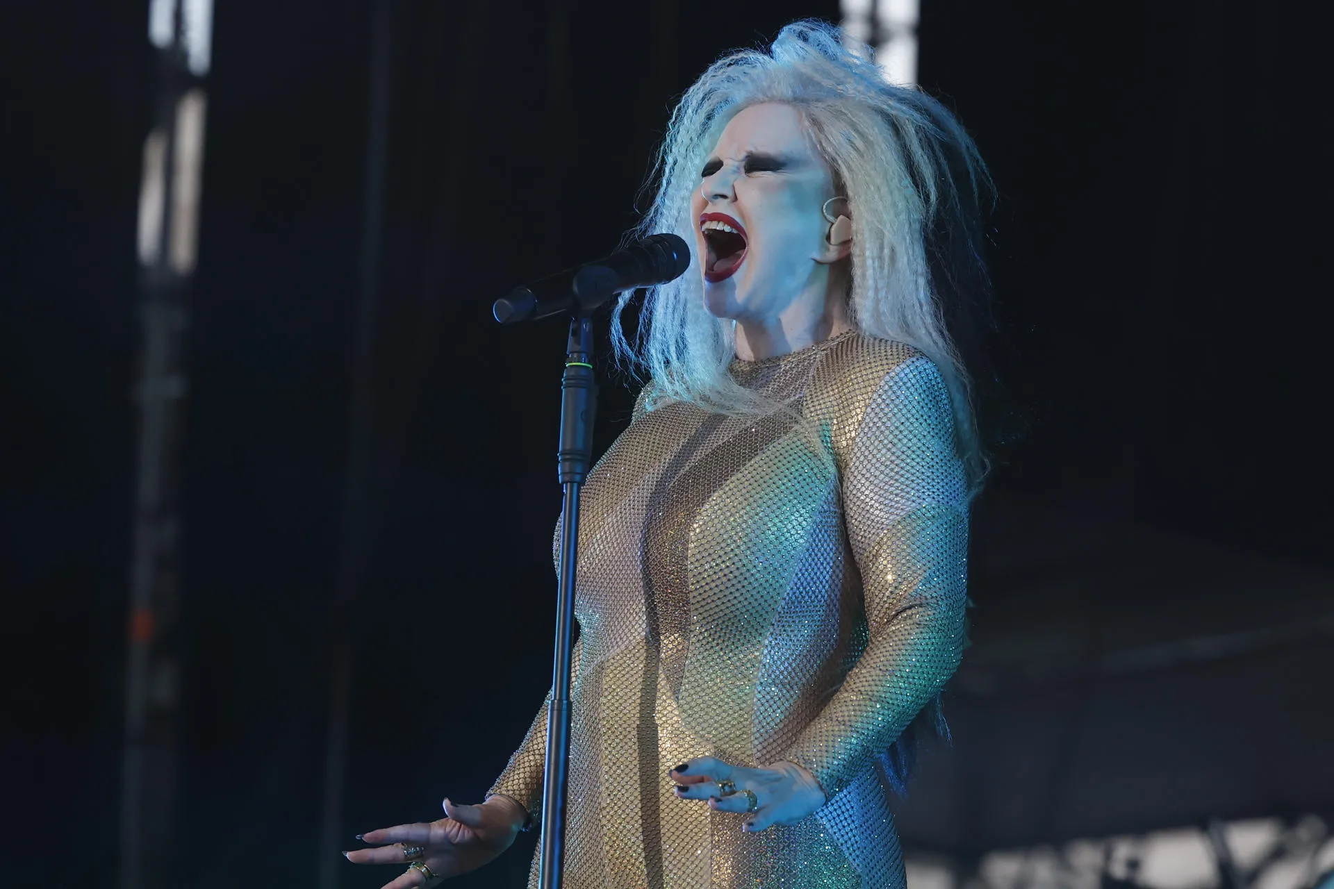 Alaska, en concierto.