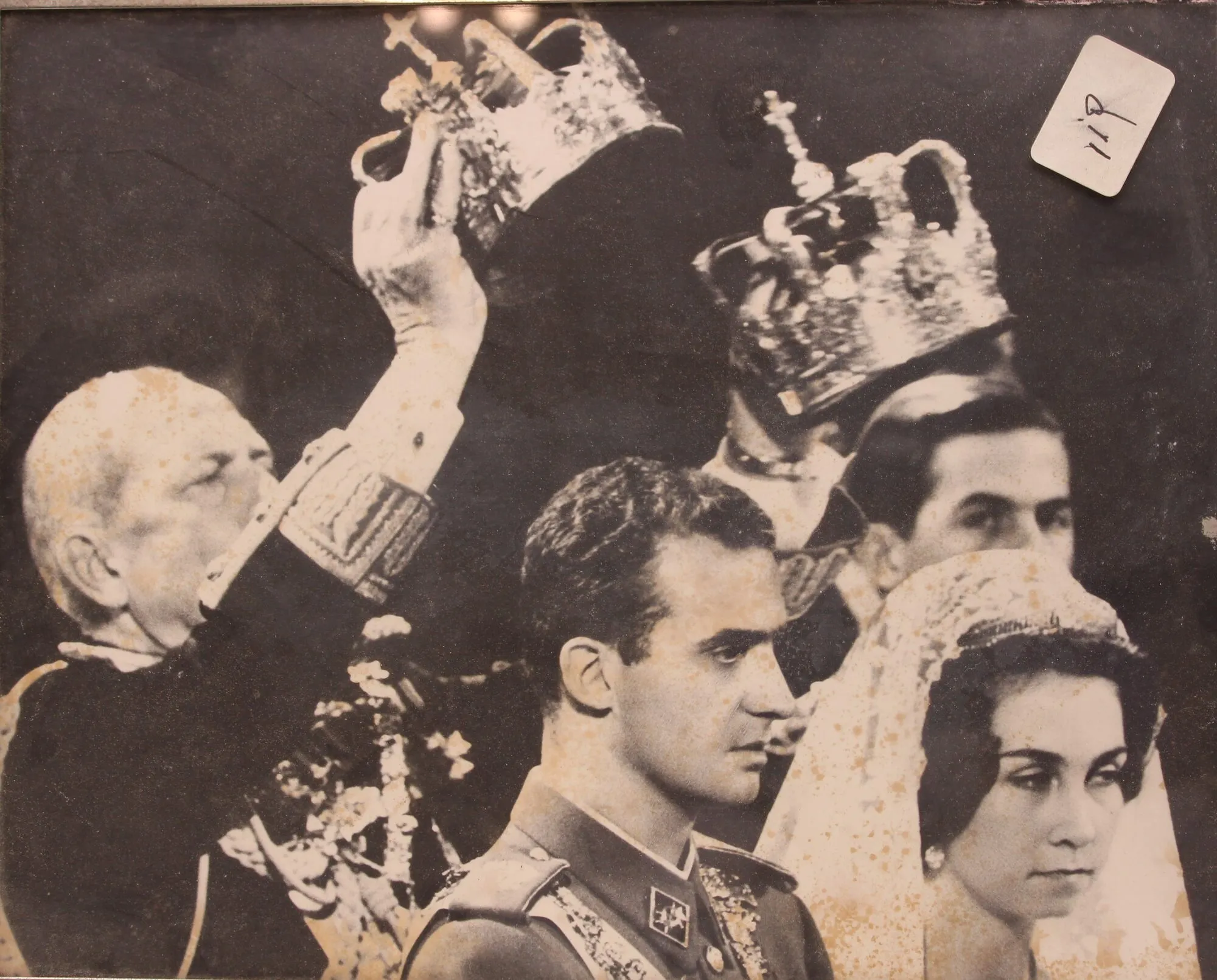 Una foto de la boda de Sofía y Juan Carlos. Foto: Tatoi Collection.