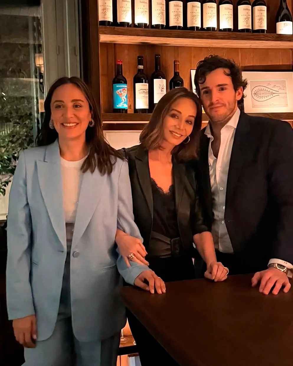 Tamara Falcó, Isabel Preysler e Íñigo Onieva