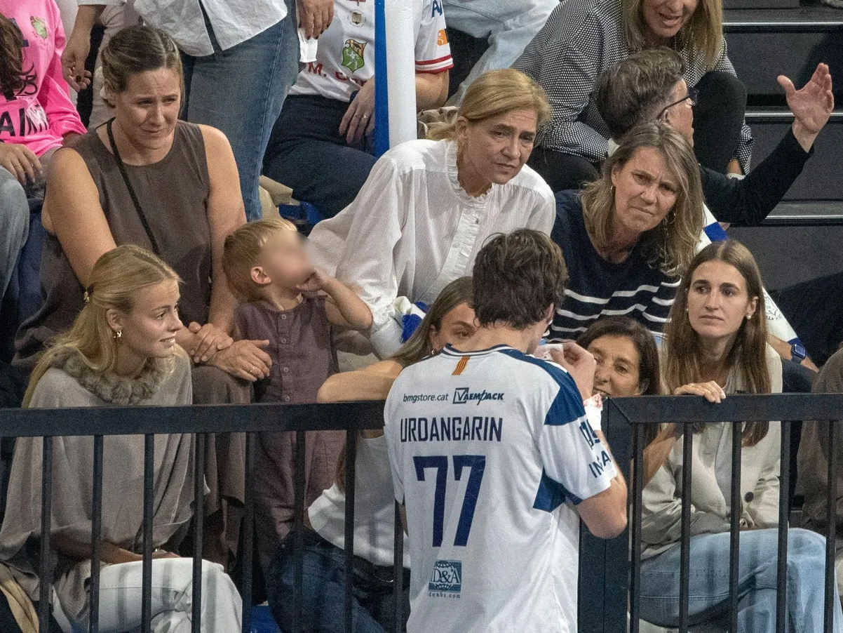 Pablo Urdangarin, herido en un partido de balonmano EP