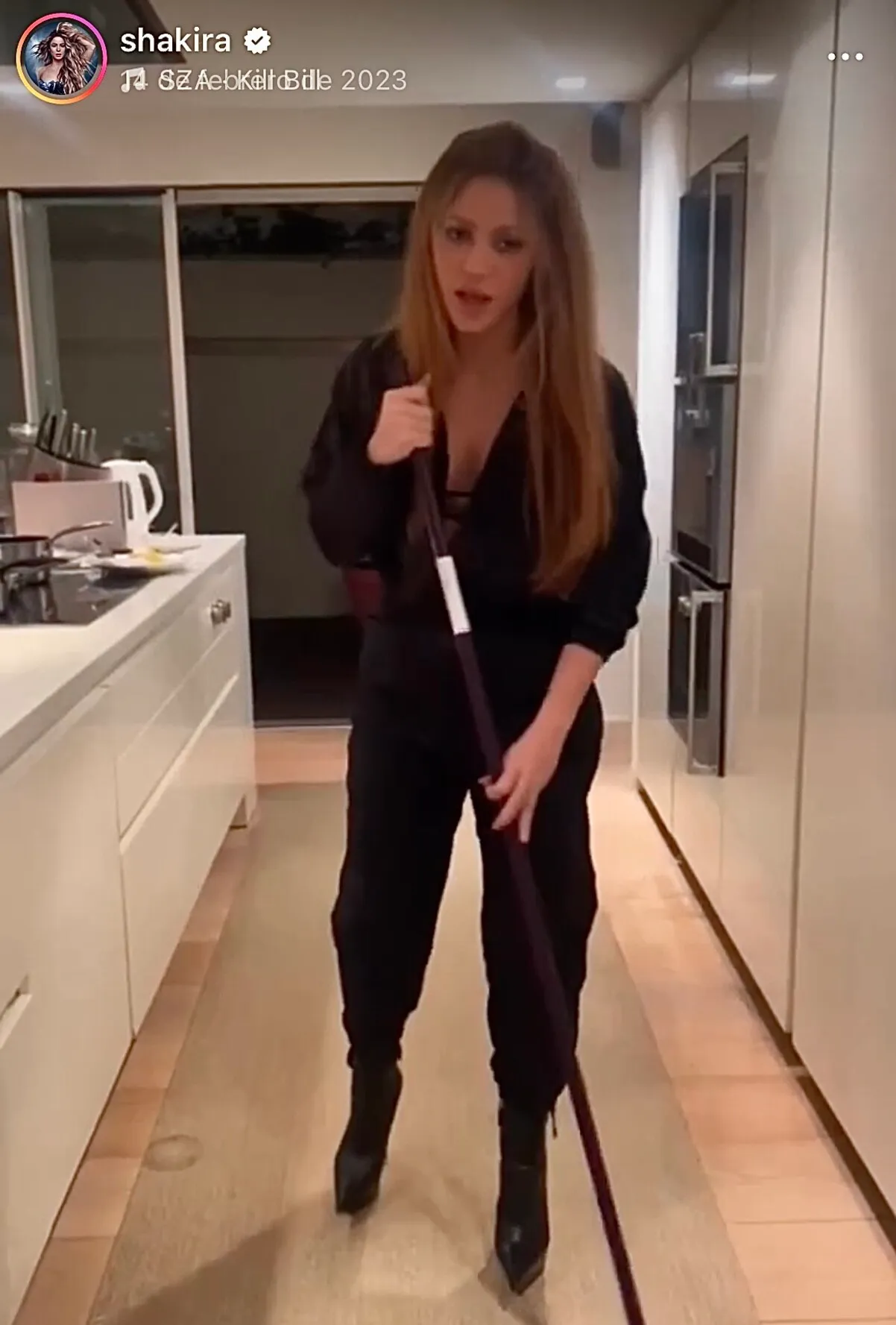 La cocina de la antigua casa de Shakira