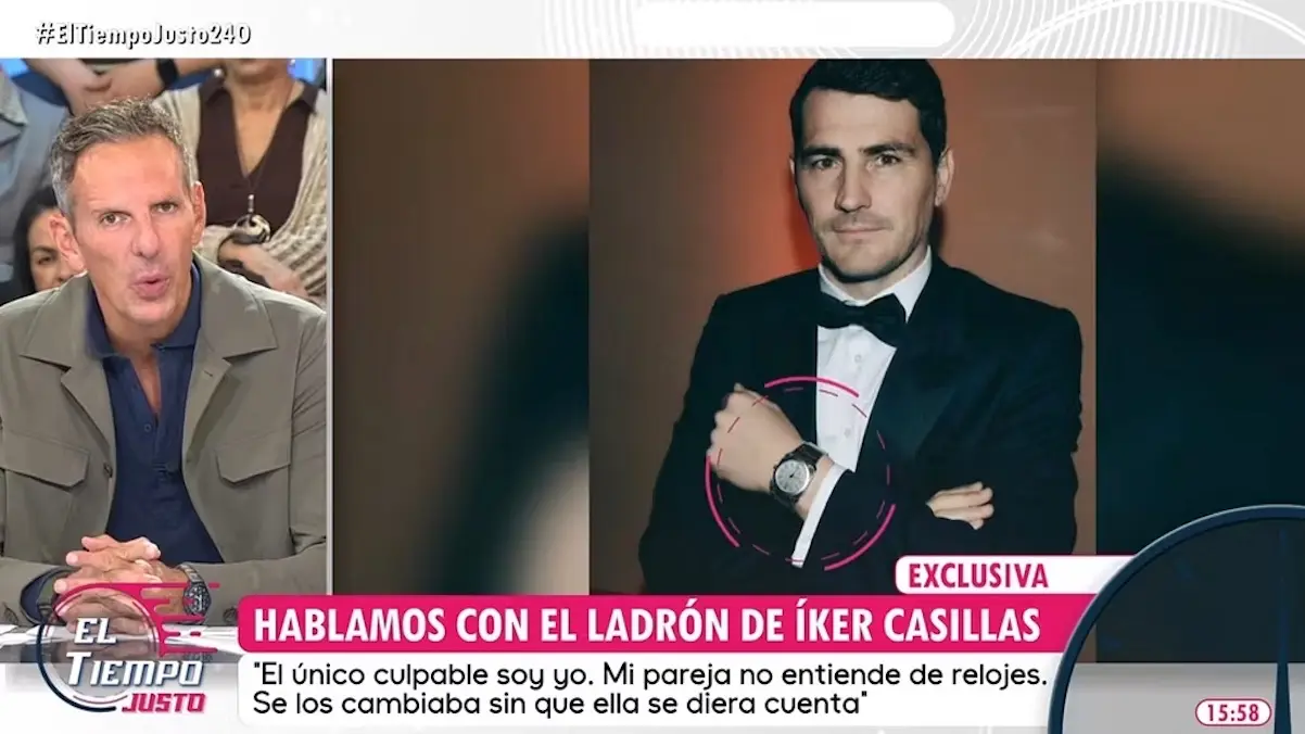 ladron relojes tiempo justo