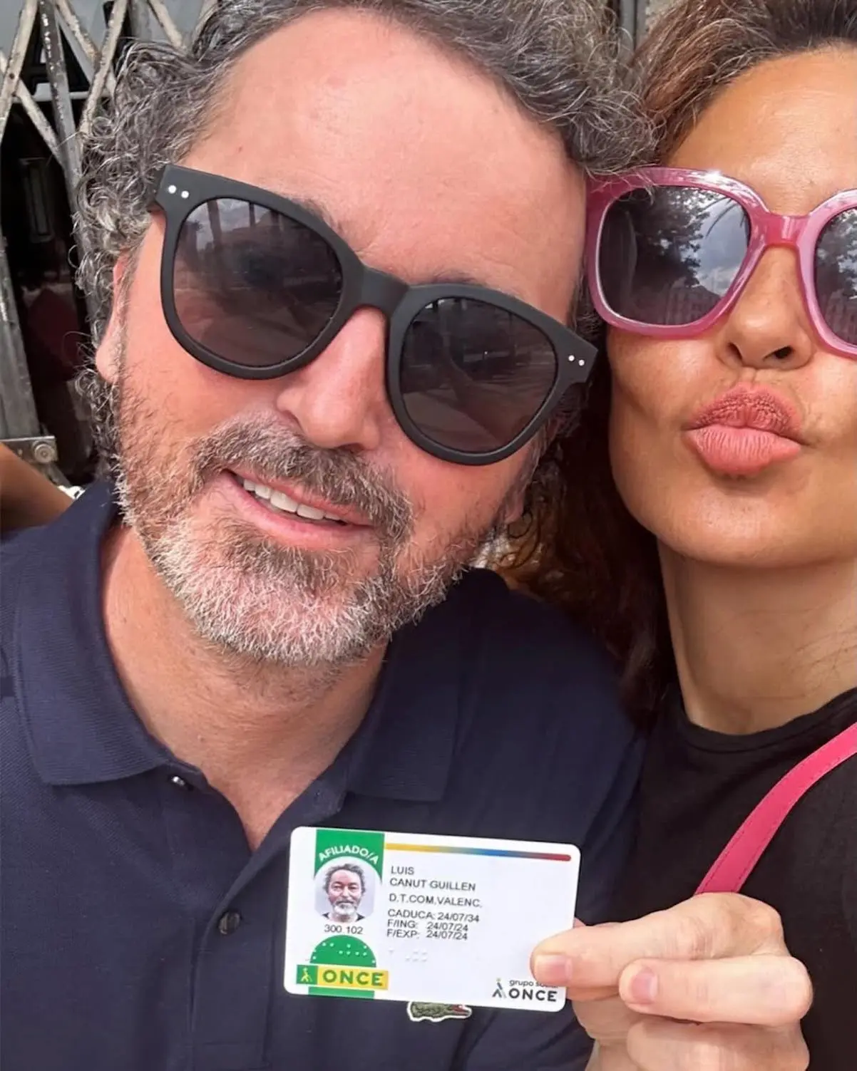 Luis Canut y Patricia Pérez ONCE