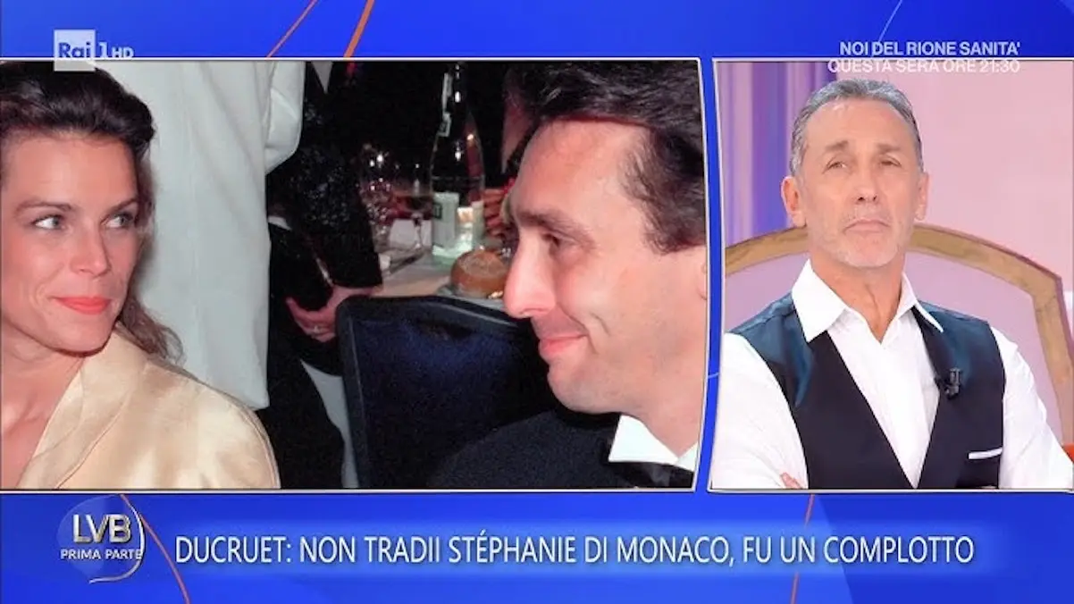 Daniel Ducruet habla en TV