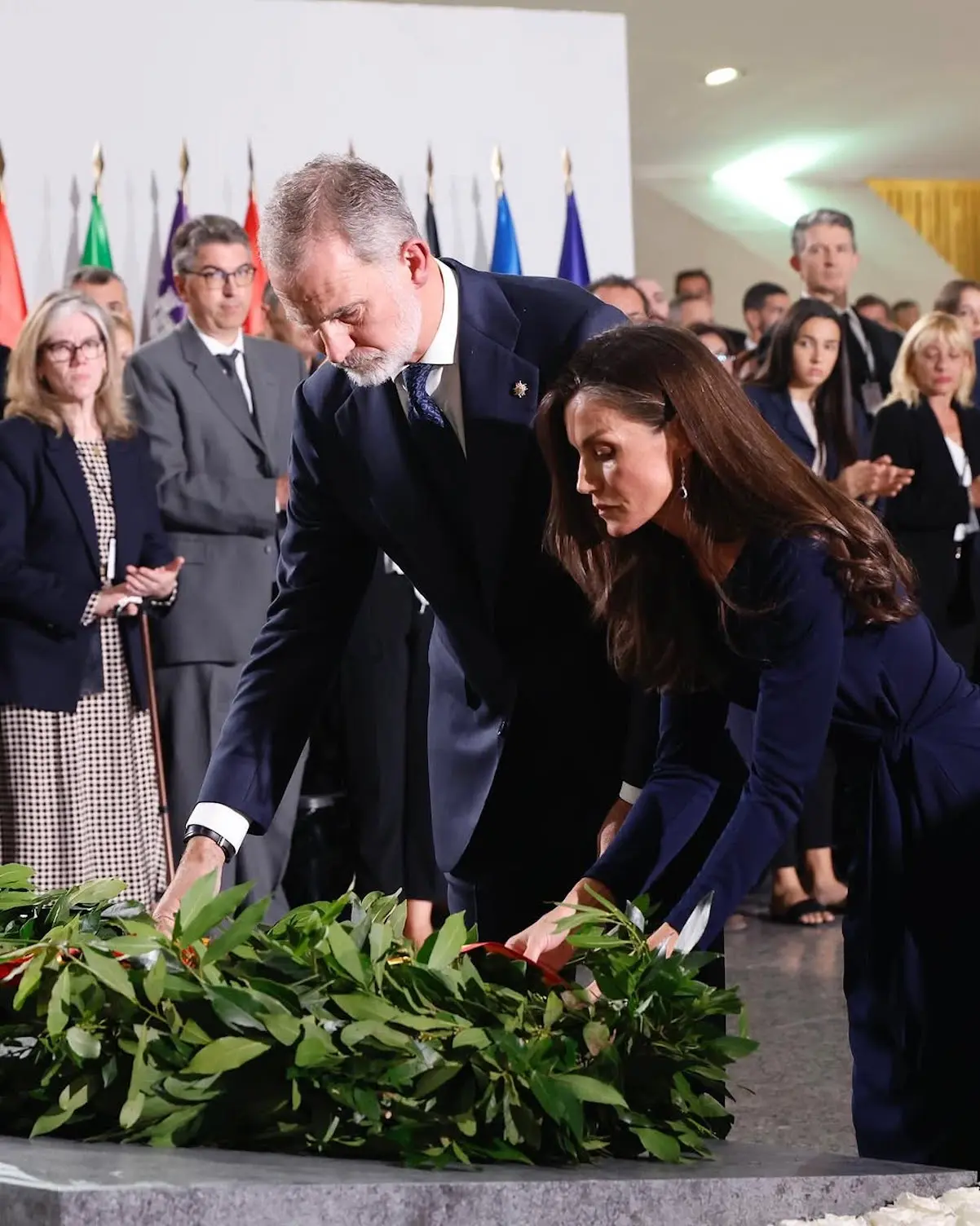 Felipe Letizia fotos emotivas funeral DANA 47