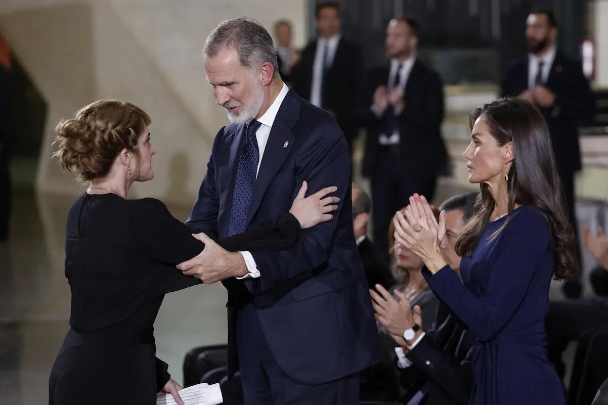 Felipe Letizia fotos emotivas funeral DANA 25