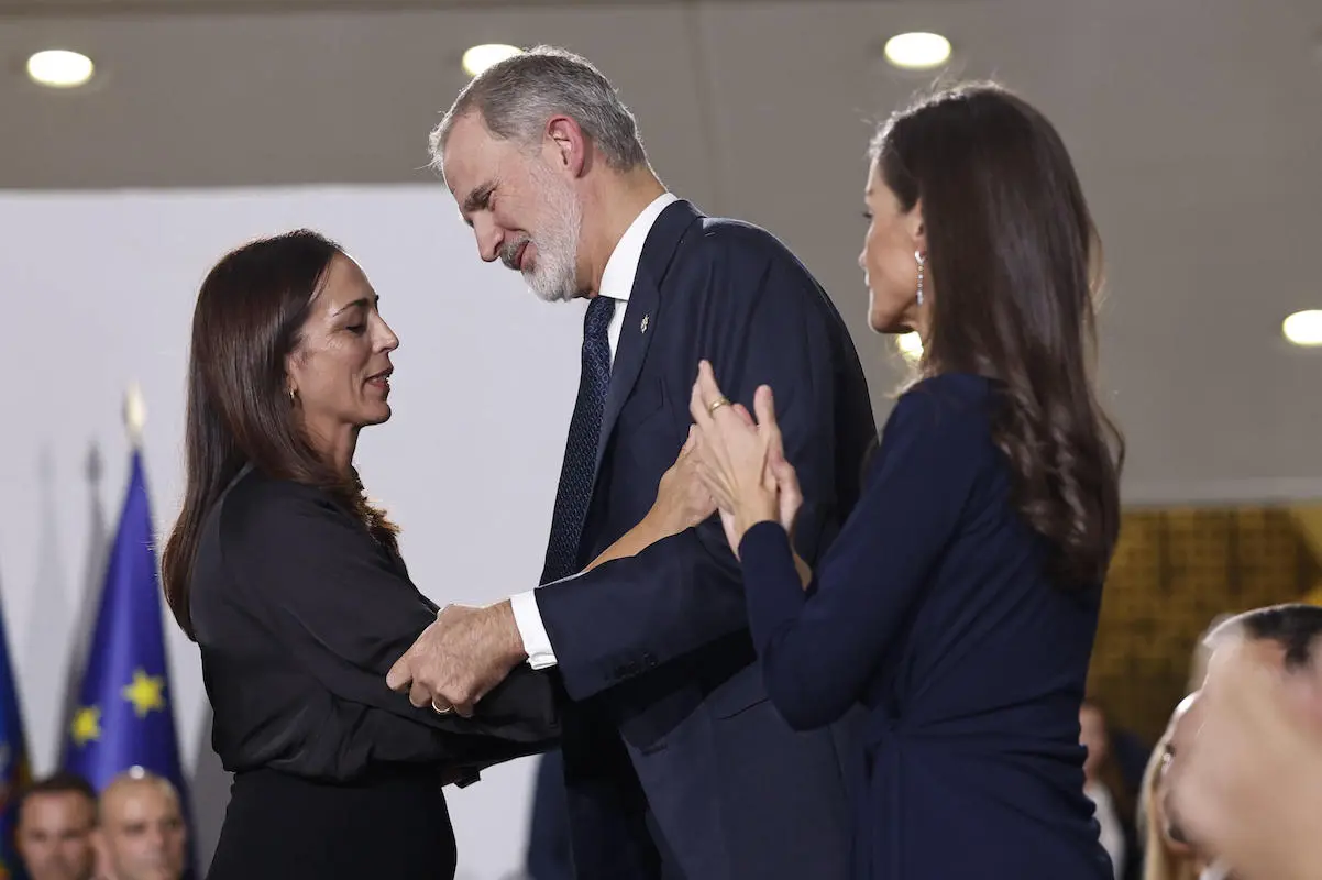 Felipe Letizia fotos emotivas funeral DANA 19