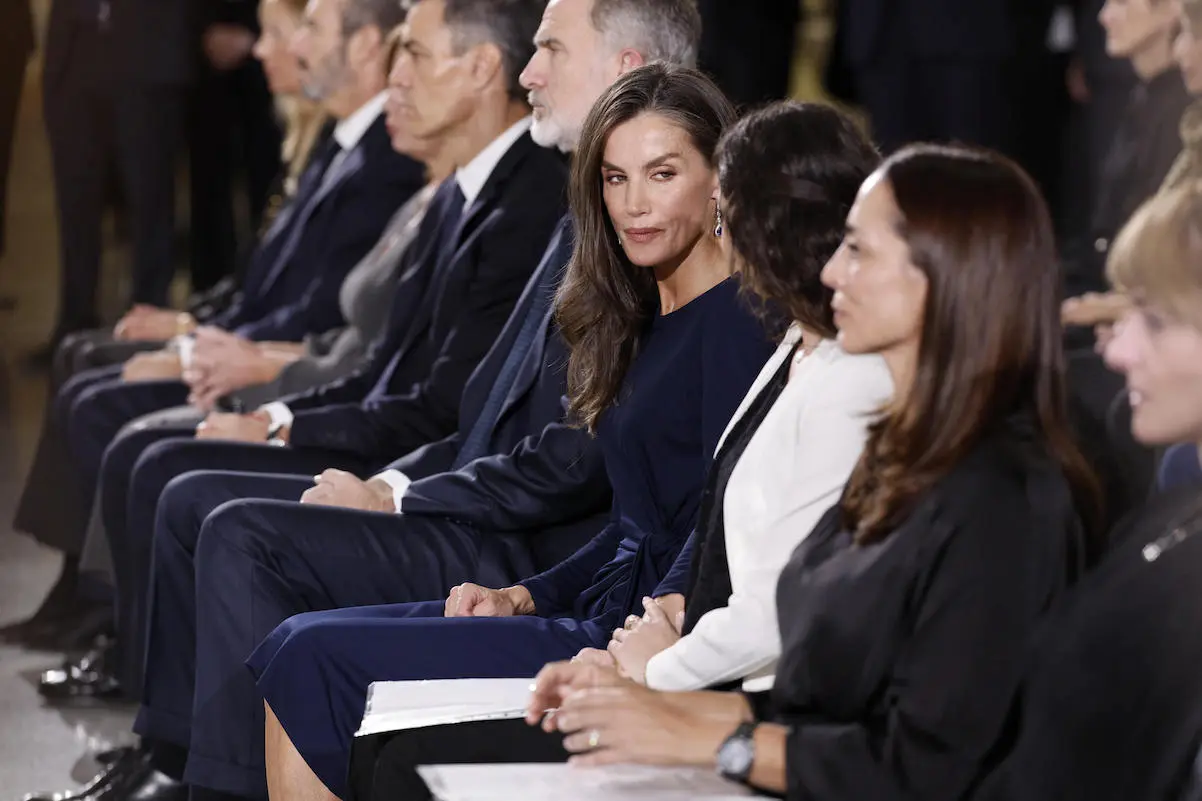 Felipe Letizia fotos emotivas funeral DANA