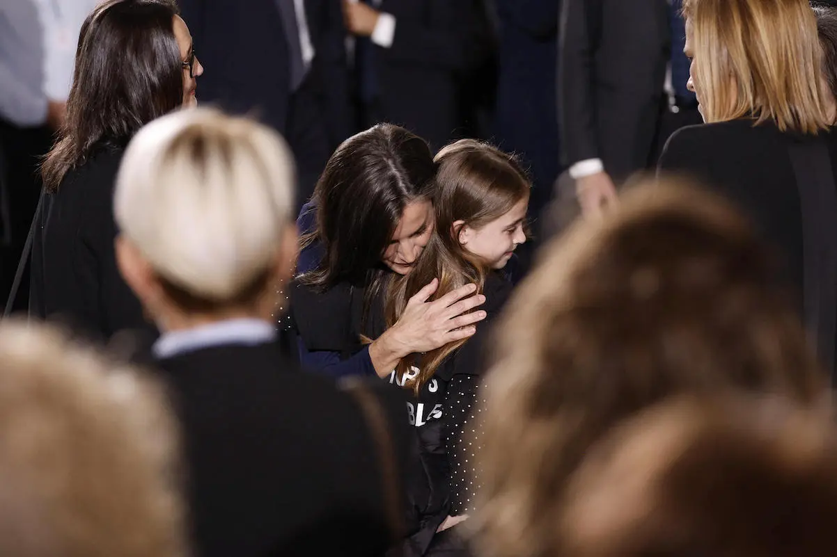 Felipe Letizia fotos emotivas funeral DANA