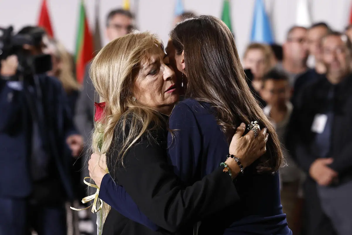 Felipe Letizia fotos emotivas funeral DANA