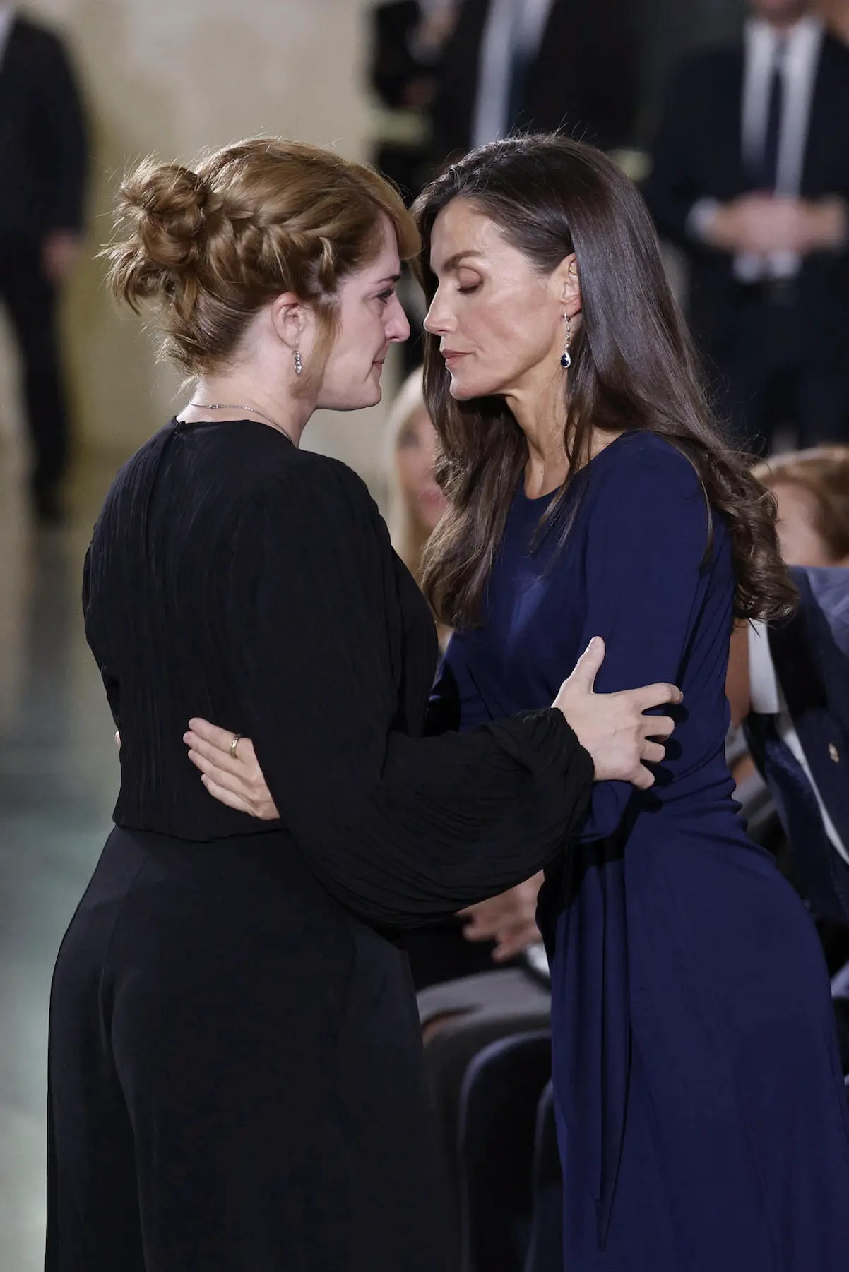 Felipe Letizia fotos emotivas funeral DANA