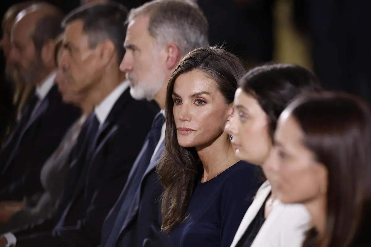 Felipe Letizia fotos emotivas funeral DANA