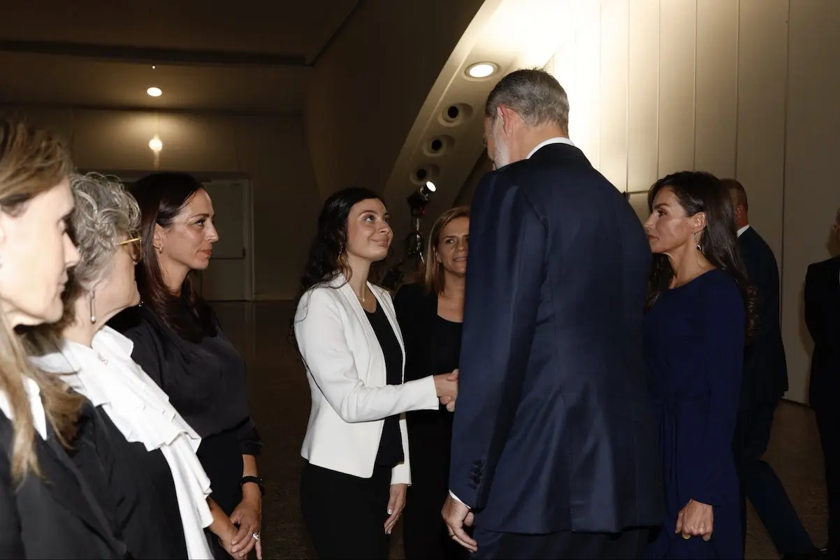 Felipe Letizia fotos emotivas funeral DANA