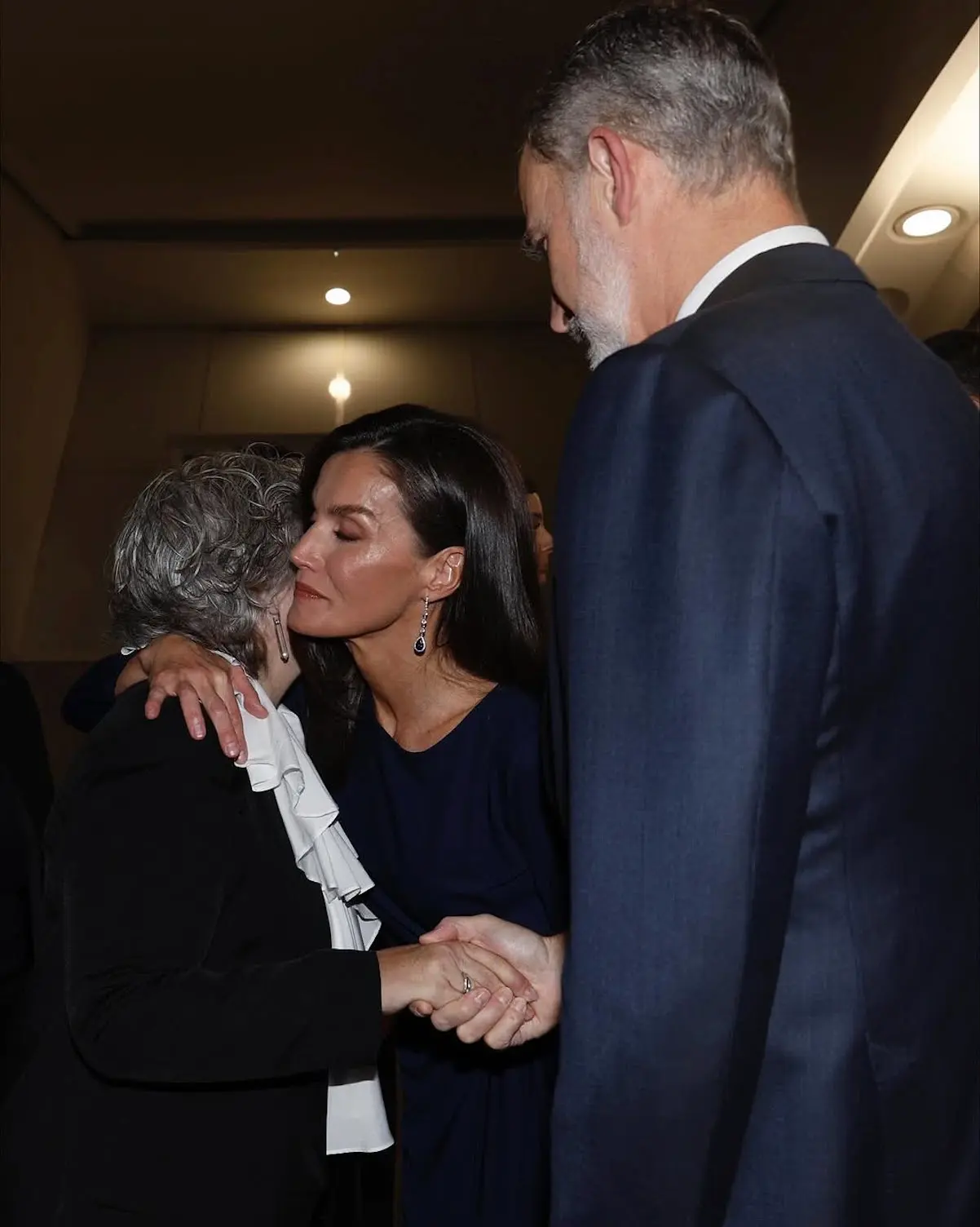 Felipe Letizia fotos emotivas funeral DANA