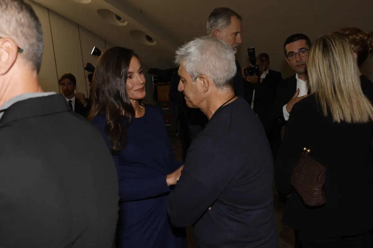 Felipe Letizia fotos emotivas funeral DANA