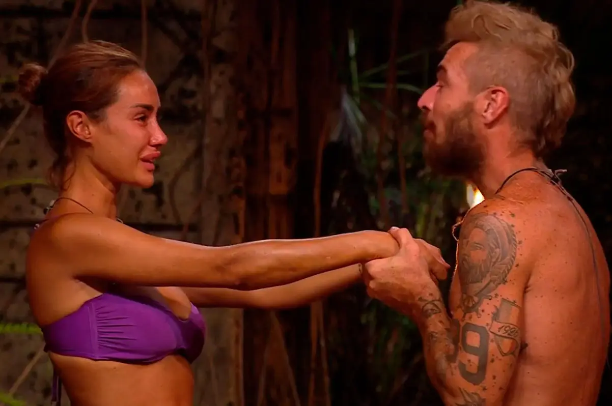 Adara con Tony Spina