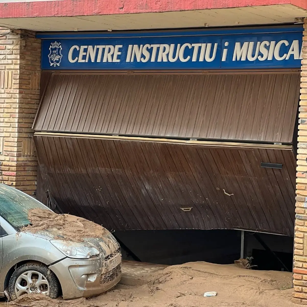 Así quedó el centro.