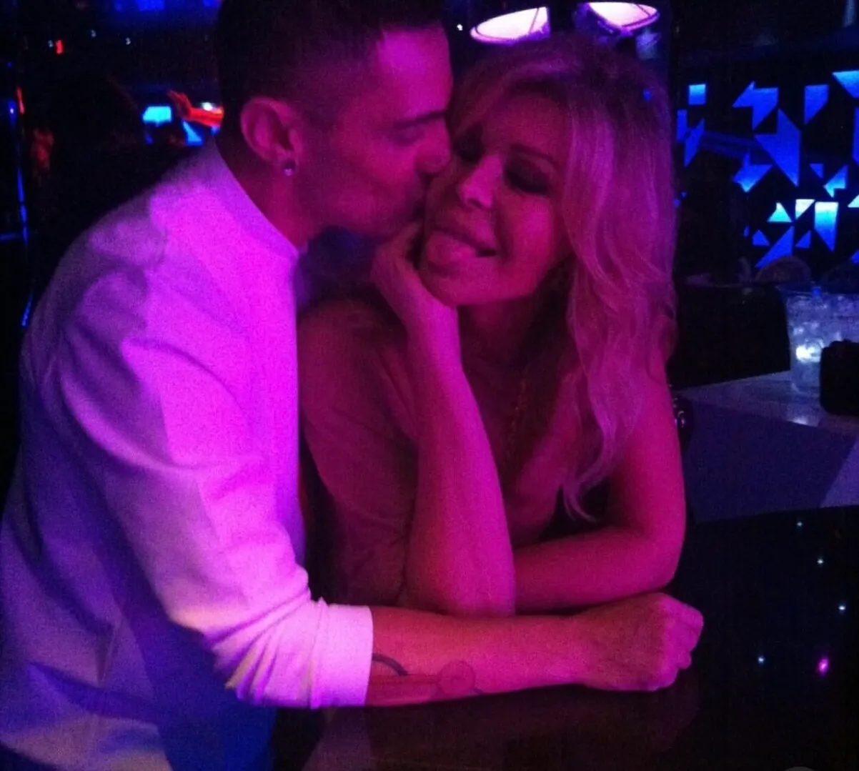 Bibiana Fernández y David Delfín