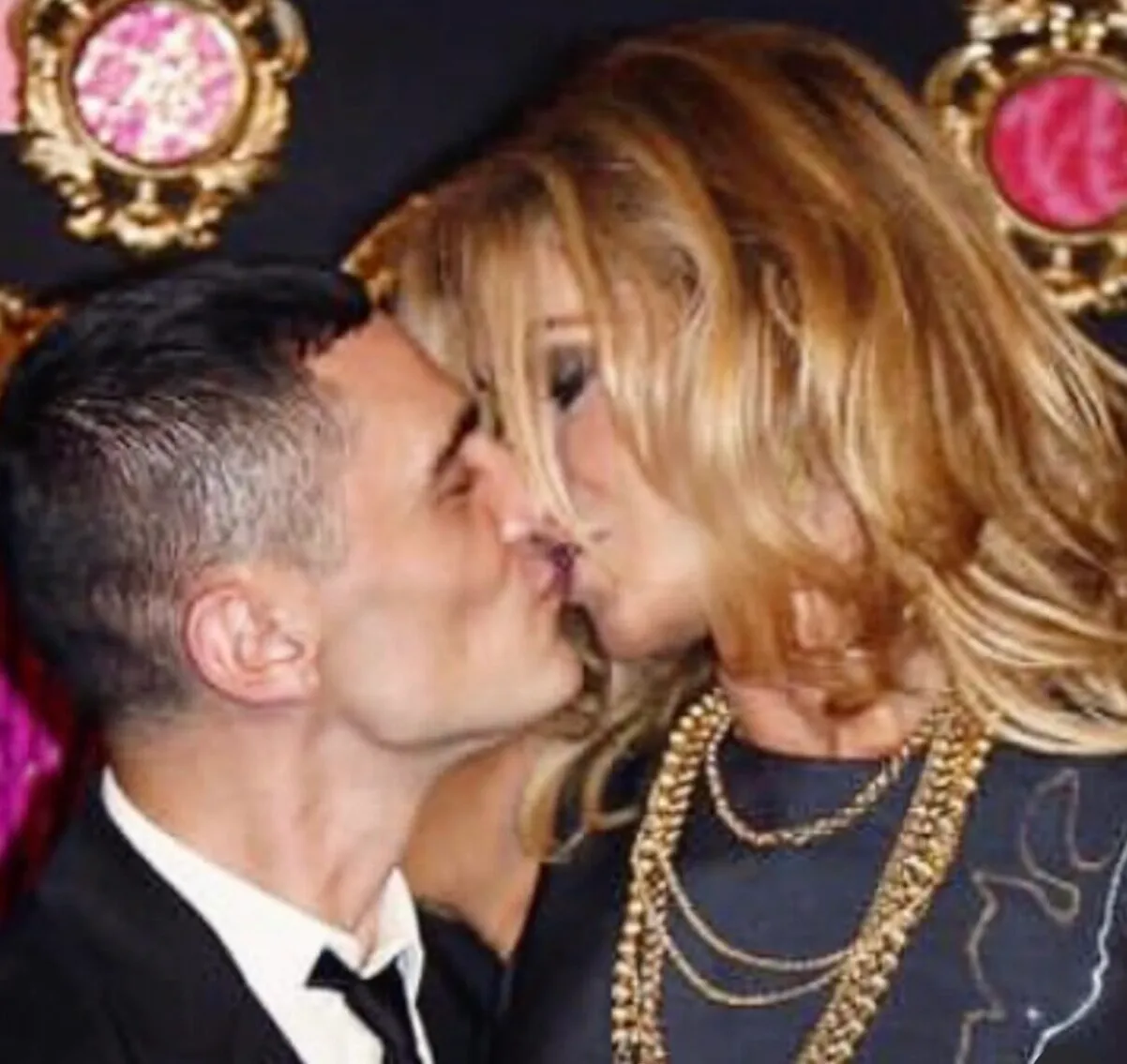 Bibiana Fernández y David Delfín