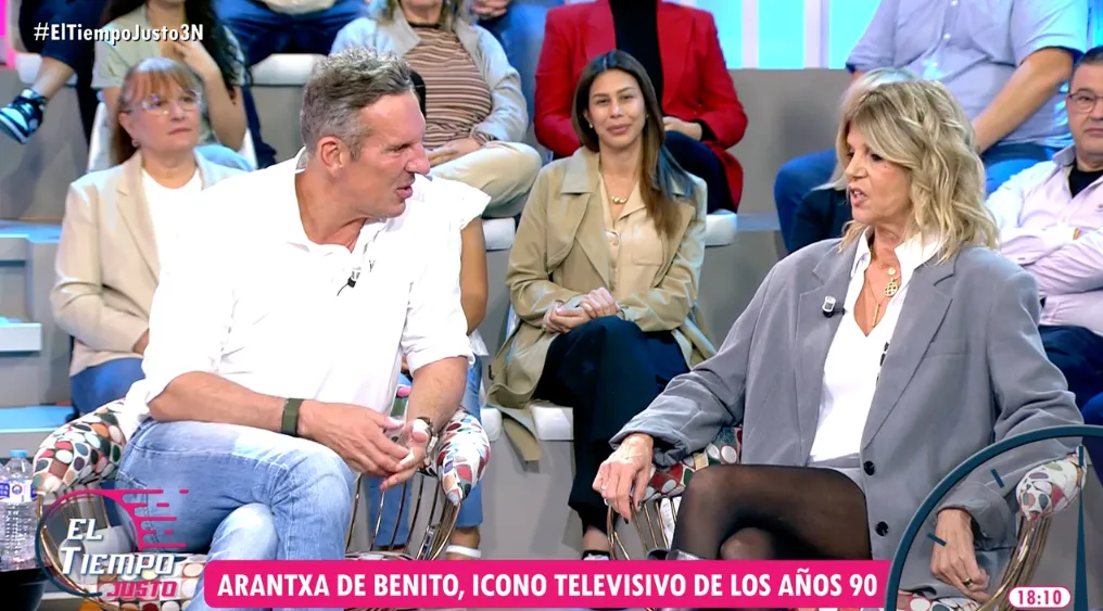 Joaquín Prat entrevista a Arantxa de Benito en El tiempo justo