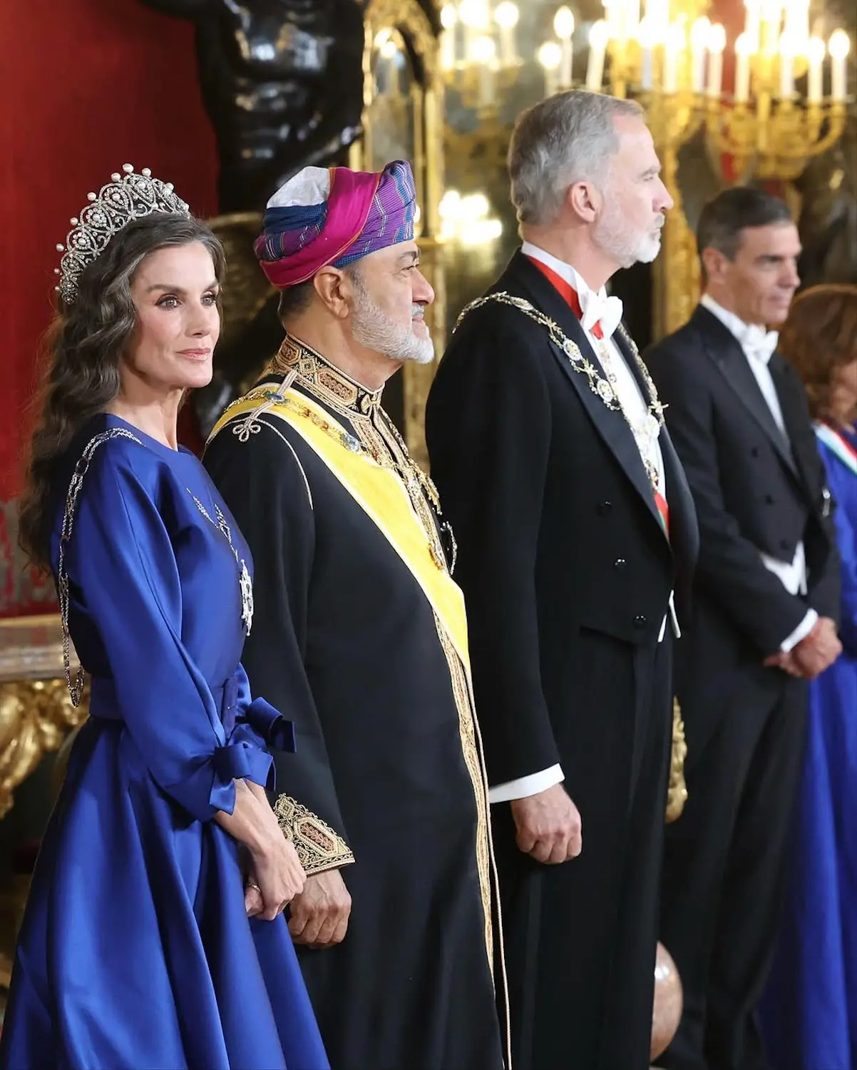 Letizia gala Sultán