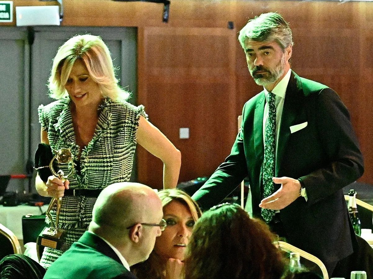 Susanna Griso y Luis Enríquez. EP